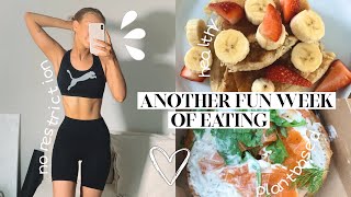 A WEEK OF EATING HEALTHY & HAPPY (WEEKLY VLOG) | just to be happy | plant based