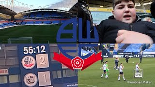 Bolton vs port vale (H)match day football vlog