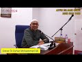 11.09.2024 Surau Chulan Tower - Ustaz Dr Azhar Mohammed Ali