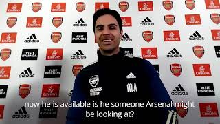 Mikel Arteta 'will wait and see' what happens with Sergio Aguero