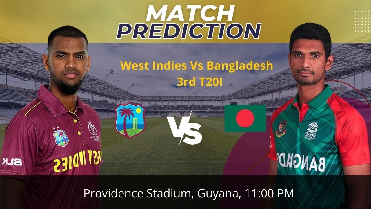 West Indies Vs Bangladesh, 3rd T20I Match Prediction | Pitch Report ...