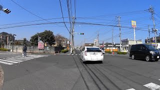 【自転車車載】青果市場入口交差点～川口緑化センター～戸塚安行駅東～戸塚東三丁目～戸塚陸橋～川口市戸塚2丁目付近(2019/03/15)