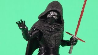 Bandai Star Wars Kylo Ren 6-Inch Action Figure Model Build and Review The Force Awakens