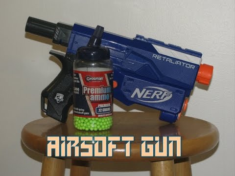 How To Turn A Nerf Gun Into An Airsoft Gun│The Home Lab How To Turn A Nerf Gun Into An Airsoft Gun│The Home Lab