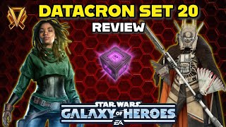 Datacron Set 20 Review! Full Guide | SWGOH