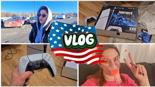 МУЖ КУПИЛ PS5🔥/ ОДЕЖДА ЗА $1🔥/ПОСЫЛКА #переездвсша #рекомендации #cbpone #vlog #влог #рек #рецепты