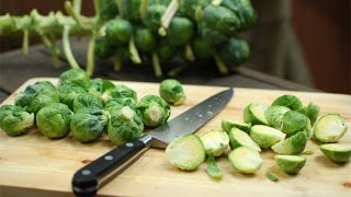 Trim Brussels Sprouts Perfectly