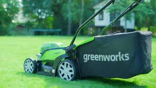 Greenworks 48V Cordless 36cm Lawnmower