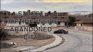 Street drifting inside AREA 51