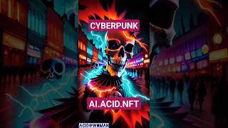 AI CYBERPUNK ACID ART #art #ai #midjourney #nft #opensea #future #cyberpunk