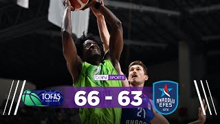 TOFAŞ 66-63 Anadolu Efes | 26. Hafta  - Türkiye Sigorta Basketbol Süper Ligi