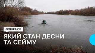 Який стан Десни та Сейму на Чернігівщині та чи можна там ловити рибу