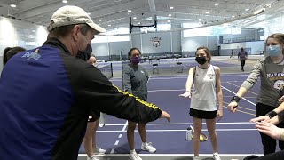 Hartwick vs Nazareth Women's Tennis 3.13.21