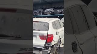 DXB  scrap yard  in Sharjah (BMW And other luxury cars ♥️🔥