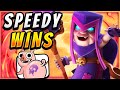 NEW MOTHER WITCH DECK FARMS SPEEDY WINS 🐷 — Clash Royale