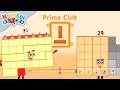 Prime Club 🟠 | Learn to count - Numberblocks Full Episodes - 123 | Maths for Kids
