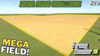 16X MAP! MEGA FIELD BARLEY HARVEST TO FEED 10,000 CHICKENS! | Farming Simulator 25 | FS25 #29