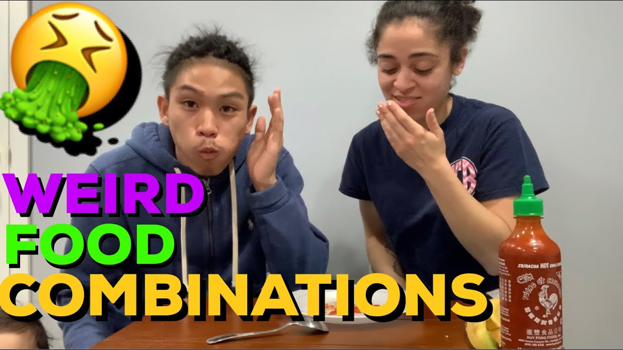 Taste Testing Weird Food Combos Hilarious Youtube
