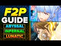 Heidrun & Eikthynir ABYSSAL, Infernal, Lunatic F2P No SI Guide - Fire Emblem Heroes [FEH]