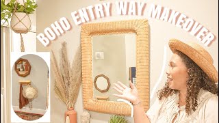 EXTREME MAKEOVER BOHO ENTRY WAY AREA + THIRFT FLIP