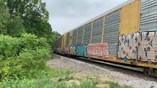 CPR H72 - CPR 3042 East at Orrs Lake Mileboard (June 15 2022)