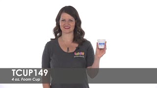 4 oz. Foam Cup | TCUP149