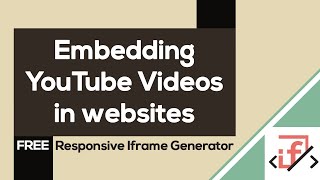 FREE iFrame Generator : Create Responsive HTML Iframes Free [2020]