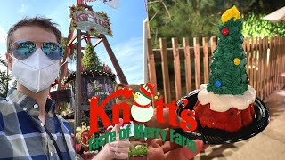 Knott's Taste of Merry Farm! Food, Drinks, \u0026 Safe Fun!