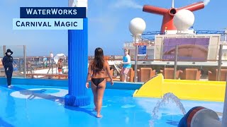 Carnival Magic WaterWorks | Carnival Cruise Ship Waterpark | Carnival Magic Water Slides