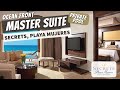 Master Suite Ocean Front Private Pool | Secrets Playa Mujeres Resort |  Walkthrough Room Tour | 4K