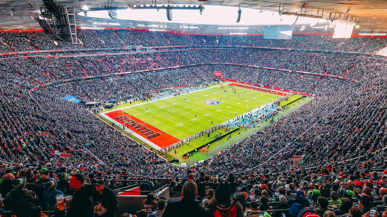 NFL Munich Game 2022 – Die Allianz Arena Verwandelt Sich (Zeitraffer 4K ...