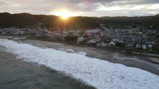 sunset 部原海岸、勝浦市千葉県 Hebara Beach , Chiba, Japan