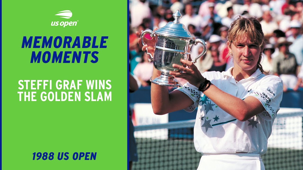 The Moment Steffi Graf Completed The Calendar Slam Before Claiming The ...