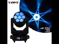 V-Show R740L 7* 40W RGBW 4in1 DJ Stage Lights LED Stage Moving Head Light