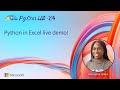 Python in Excel live demo!