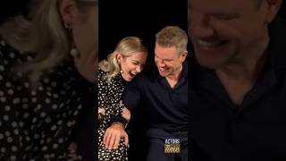 MATT DAMON and EMILY BLUNT think this movie is going to be IMPORTANT | OPPENHEIMER