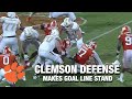 Clemson's Defense Makes Goal-To-Go Stand In The Final Minute