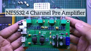 Mini Power Amplifier Project: Decoder Board, NE5532 Pre Amplifier and TPA3116 Power Amplifier