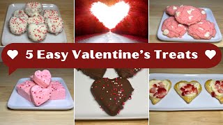 Easy and Delicious Valentine’s Day Treats!