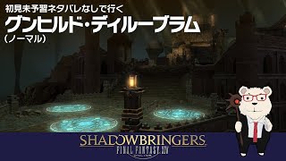 【FF14】🐻‍❄なるべく初見未予習ネタバレなしでいく「グンヒルド・ディルーブラム（ノーマル）」