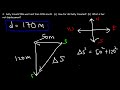 distance displacement average speed average velocity physics