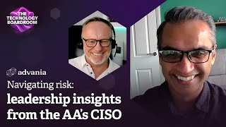 Navigating risk: leadership insights from the AA's CISO | The Technology Boardroom