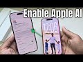 How to enable apple intelligence on iphone 17 air/Pro/Max?
