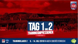 FCH im Trainingslager in Aigen 2019/20: Trainingsimpressionen