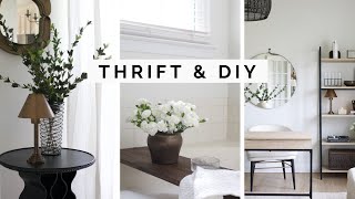 TRANSFORMING MY HOME USING *CRAZY & CHEAP* THRIFTED DECOR AT THE GOODWILL BINS!