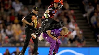 Sam Harper hospitalised after heavy collision in BBL