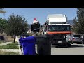 Trash Truck Burrtec on Route