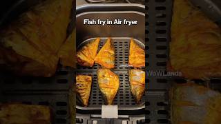 Fish fry in Air fryer #recipe  #airfryerrecipes #shorts #airfryer