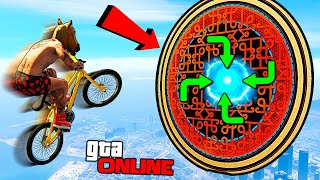 АЗИАТСКИЕ ДЫРОЧКИ И НЕПРОХОДИМЫЙ BMX-ПАРКУР С МАГИЕЙ И ГЛАЙДОМ В GTA 5 ONLINE