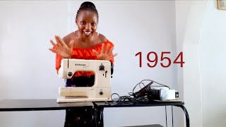 UNBOXING And TESTING A  VINTAGE SEWING MACHINE. **Bernina 530 record.(Storage find).